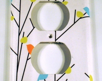 Light Switch Cover Wall Decor Switch Plate Switchplate Outlet in Tweets (260O)