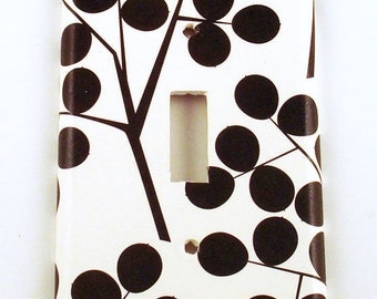 Switchplate Wall Decor Light Switch Plate Switch Cover in Black Berry (263S)