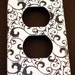 Light Switch Cover Wall Decor Switchplate Outlet Switch Plate in Splendor (252O)