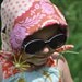UB2 GINGER HOT a scrumptious and spicy new summer hat by The Urban Baby Bonnet-- size medium