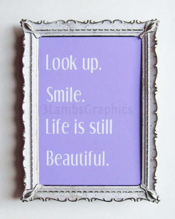 items-similar-to-life-is-still-beautiful-5-x-7-inspirational-quote