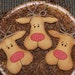 Primitive Christmas Reindeer Tucks