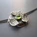 Peridot Necklace - Sterling Silver Gemstone Jewelry - Birthstone