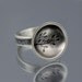 Sterling Silver Ring - Keep Close To Nature's Heart - Inspirational Quote - Etched