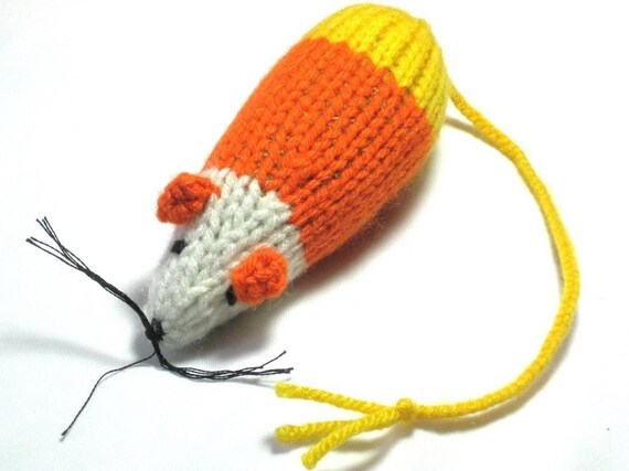 knitted catnip toys