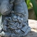 Garden Gnome Bird Feeder / Mooning Garden Gnome Birdbath