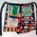Wearable Art APRON Upcycled Altered Denim