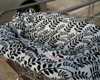 Boutique Shopping Cart Cover LIMBS and LEAVES II Shopping Cart Cover
