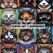 Bookmarks, Cat-itude Choose 3