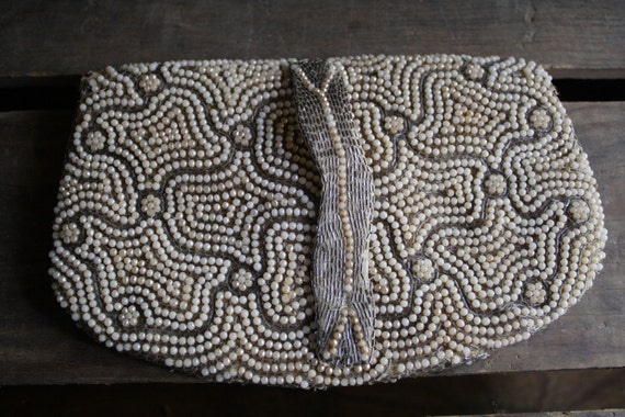 vintage beaded purse