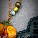 Gold Heart Steampunk Necklace, Mechanical Heart, The Heart of a Time Traveler-- Vagina Pendant Mature