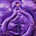 Purple Satin Vagina Pillow- mature