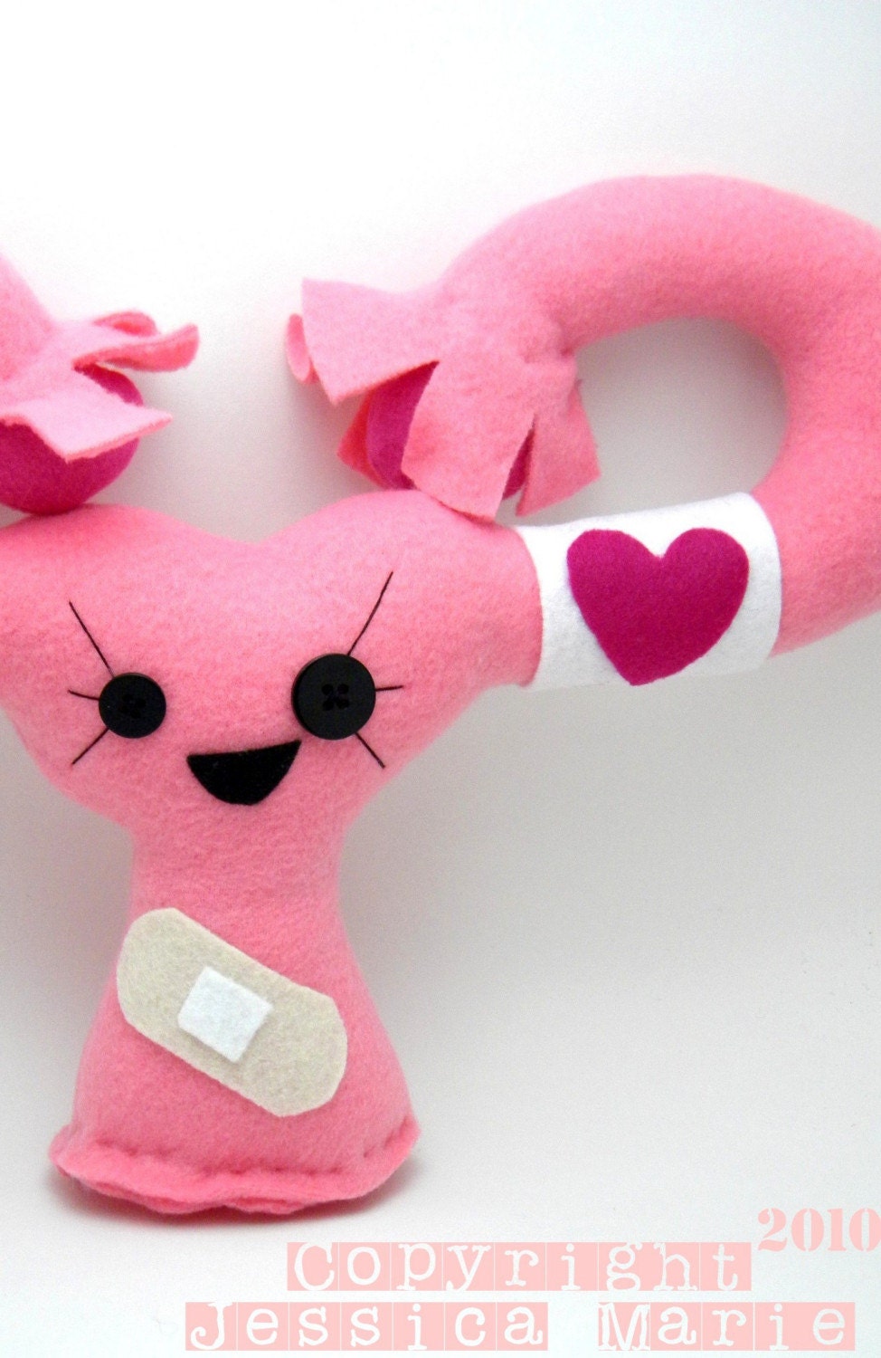 uterus stuffed toy