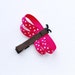Dragonfly Hair Clip Can Be Customized With Your Color Choice