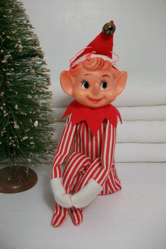 STOREWIDE SALE Vintage Elf Ornament