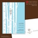 Birch Trees Holiday Card