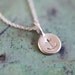 Tiny Anchor Necklace