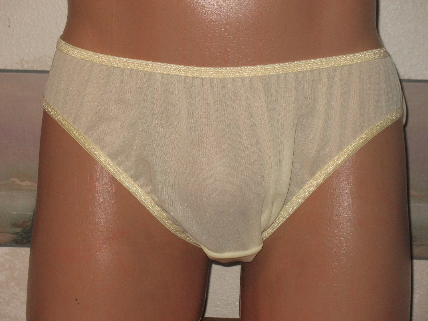 5 Handmade Nylon Tricot Panties Special Request 1723