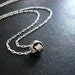 Silver Love Knot Necklace in Sterling Silver - Sweet and Simple