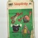 Vintage 1966 Gonks Doll Pattern UNCUT