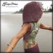 Lotus vest - Sage green and lavender XS/S only