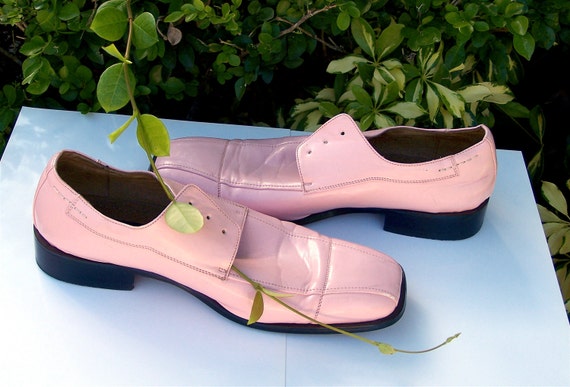 ReSerVed........PINK Men&#39;s Dress Shoes Size 12/13