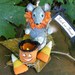 New 2011 Prim Trick or Treat Halloween Mouse with Lantern E pattern - fall leaf pumpkin candy corn doll wool fabric pdf primitive sign