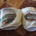 Beautiful Antique Souvenir Cream and Sugar Kingstown Harbour now Dun Laoghaire Ireland