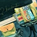 Modern Diaper Bag and Clutch: Patchwork Styling