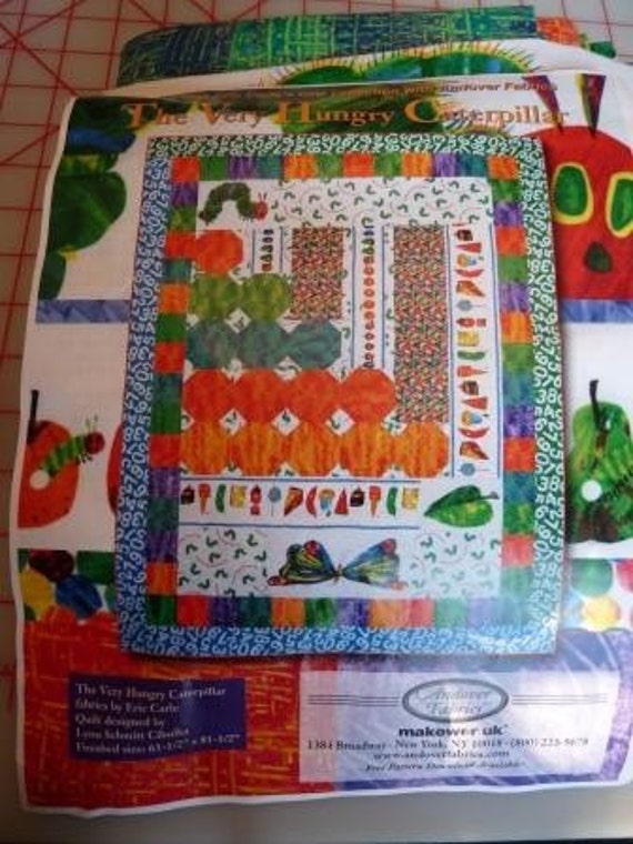 the-very-hungry-caterpillar-quilt-kit-by-ruffhb-on-etsy