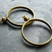 Reserved Listing for Jessica-Vintage Solid Brass Coin Holder Pendants-6