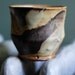 dimpled stoneware yunomi