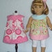 AG Doll clothes pattern Amanda Dress and Top Boutique doll Pattern Avery Lane Designs 18 inch size doll PDF Pattern email delivery