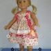 18 inch doll clothes pattern Apron Knot Dress Boutique Sewing Pattern 18 inch dolls PDF Pattern Patron email delivery