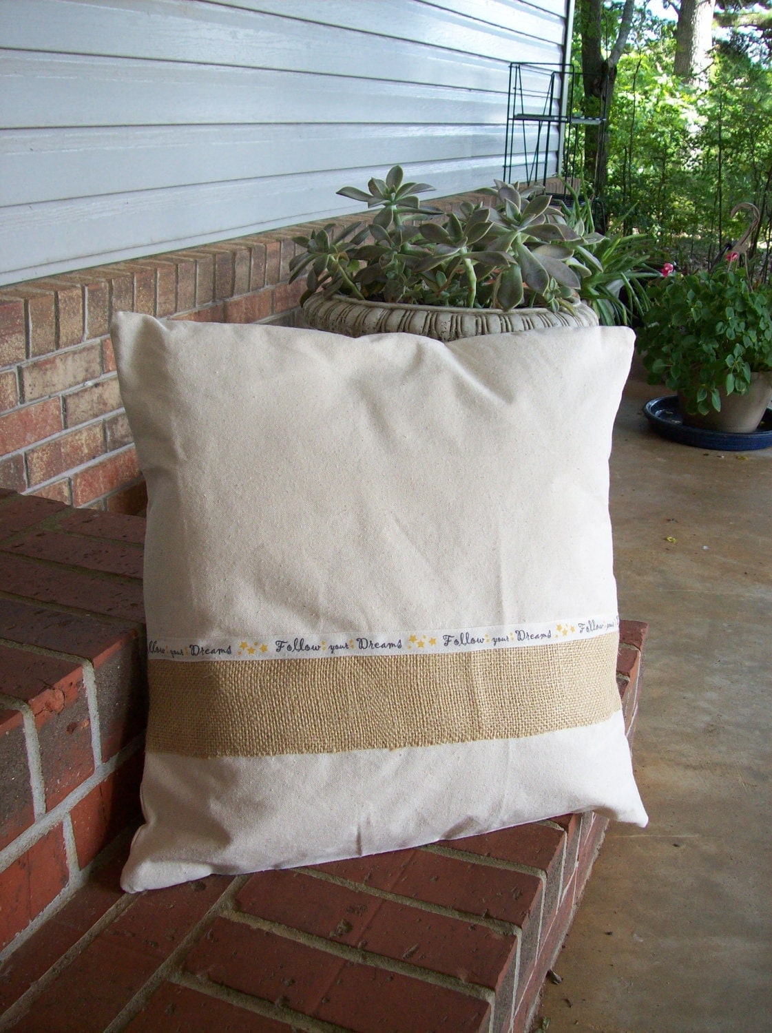 Throw Pillow Cover French Country Pottery Barn Style French