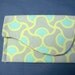 Business Card Holder/Small Wallet/Coin Purse Wavy Grey