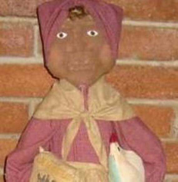 Mammy Vacuum Cover Doll E Pattern