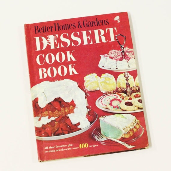 vintage dessert cook book better homes and gardens