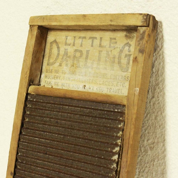 Vintage washboard Little Darling National Washboard Co.