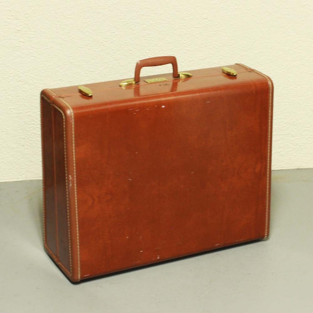 Vintage suitcase luggage Samsonite Streamlite large