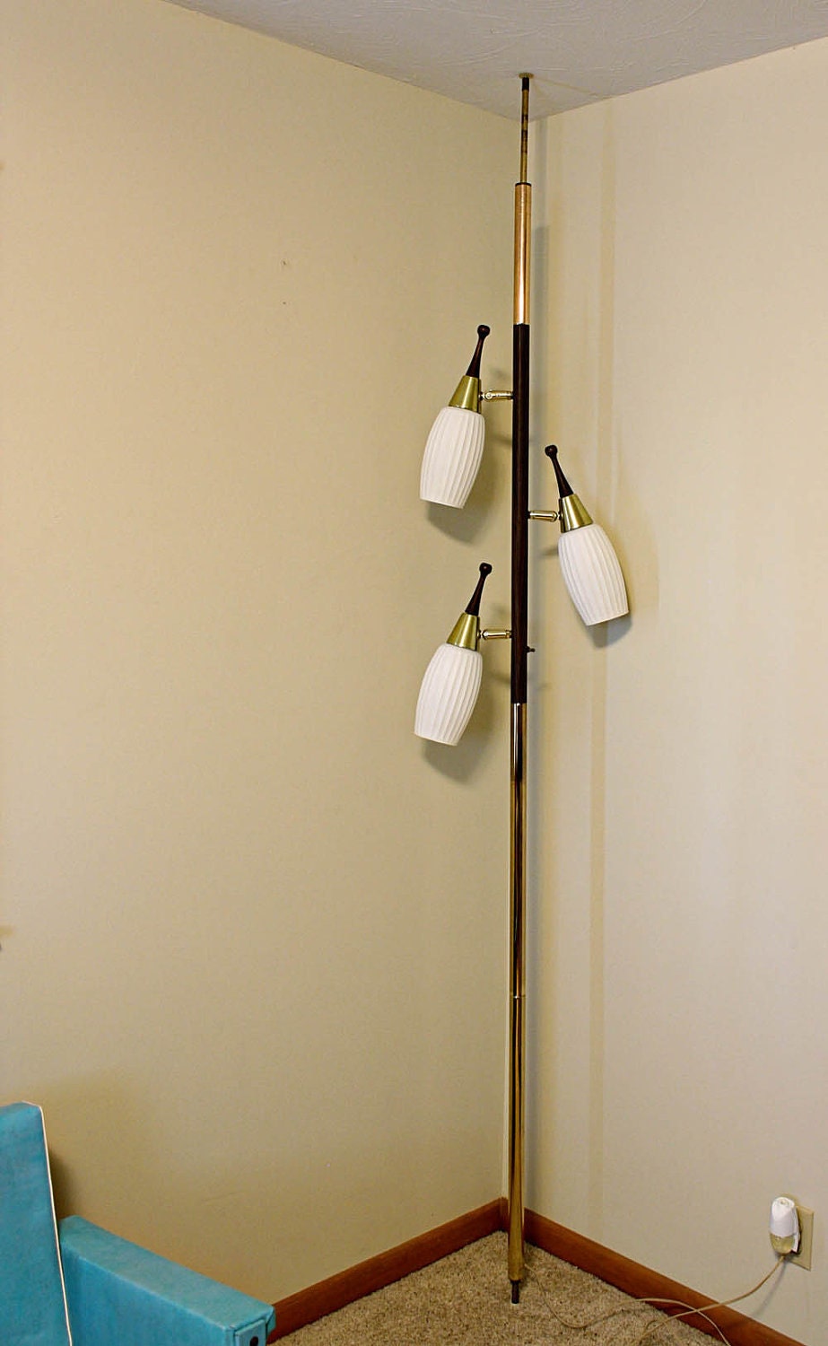 Vintage Pole Lamp Tension Lamp Floor To Ceiling Lamp 