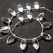 8 Inches - High Quality Diamond Sparkling AAA Natural Rock Crystal Quartz Concave Cut Marquise Briolettes Calibrated 18x9mm Matching pair