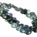 Get 25% Discount 1/2 Strand Natural Moss Aquamarine Faceted Heart Briolettes Size 10 - 8mm approx