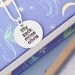 family names...personalized fine silver necklace