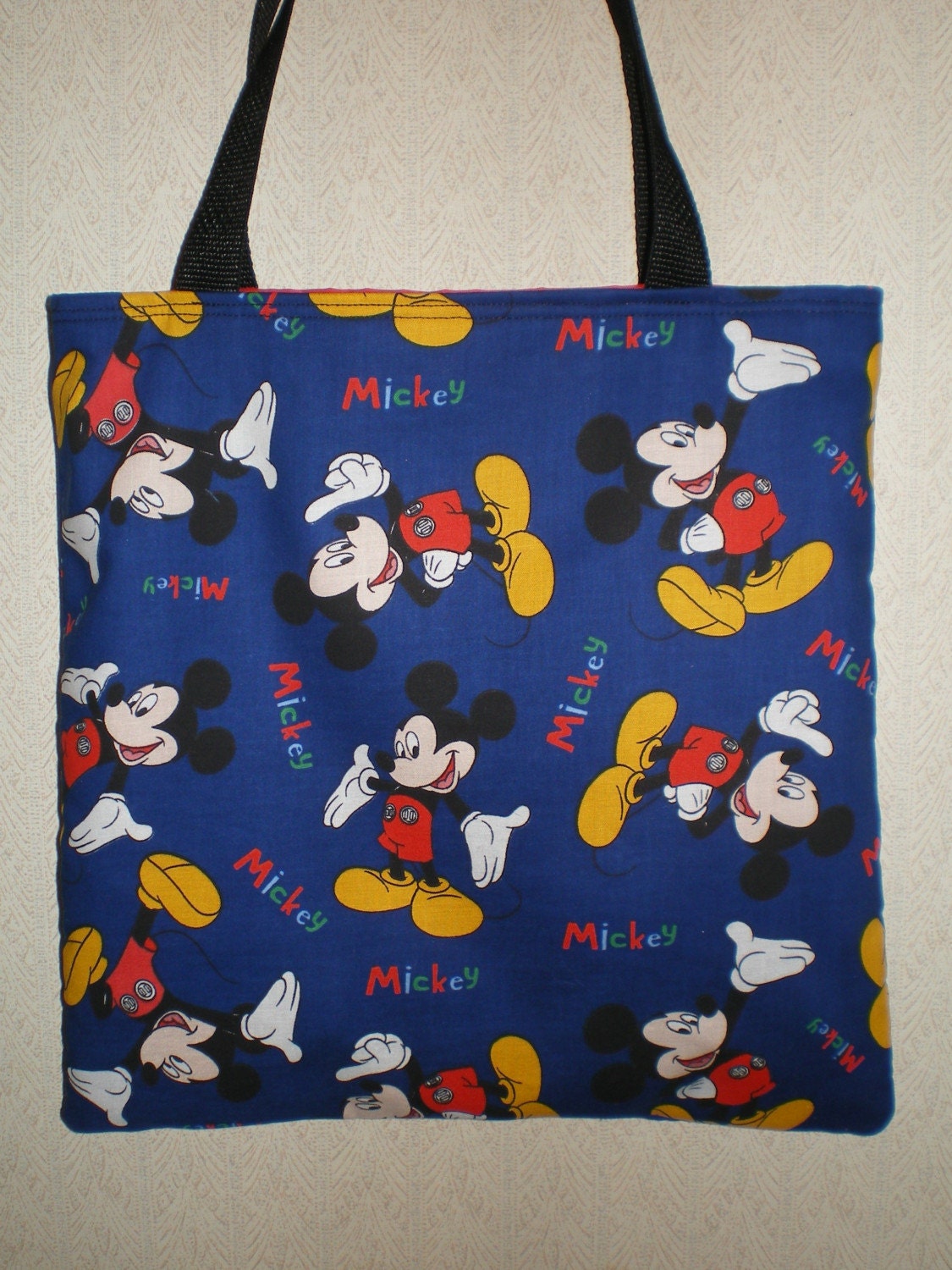 Mickey Mouse Classic tote bag blue red