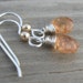 Little Imperial Topaz Sterling Earrings