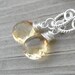 Citrine Sterling Earrings