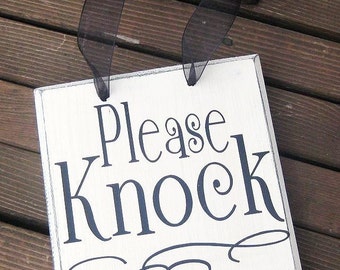 Please Knock Sign Free Printable