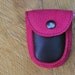 TREASURE coin purse, pouch, RASPBERRY, DAMSON Leather 970