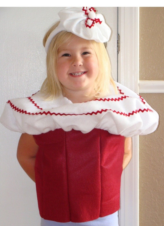 Red Velvet Cupcake Halloween Costume... Custom by TheCostumeCafe